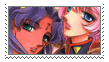 Anthy and Utena from the animanga series Revolutionary Girl Utena