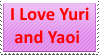  'I Love Yuri and Yaoi'